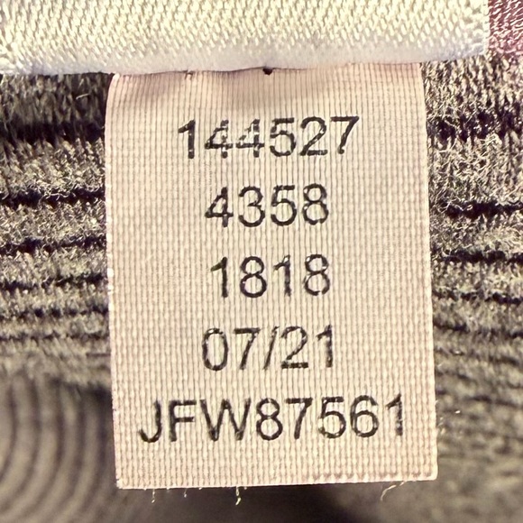 90 Degree by Reflex Gray Textured Funnel Neck Full-Zip Hoodie Thumbholes Size M - Picture 16 of 16